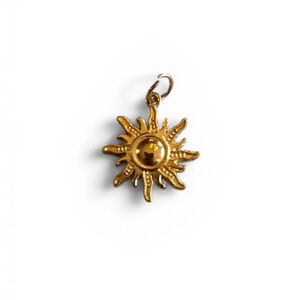 Gold Sun Pendant